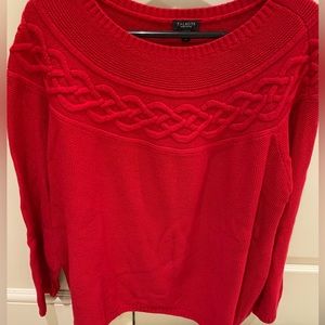 Talbots cable sweater- size 3x petite